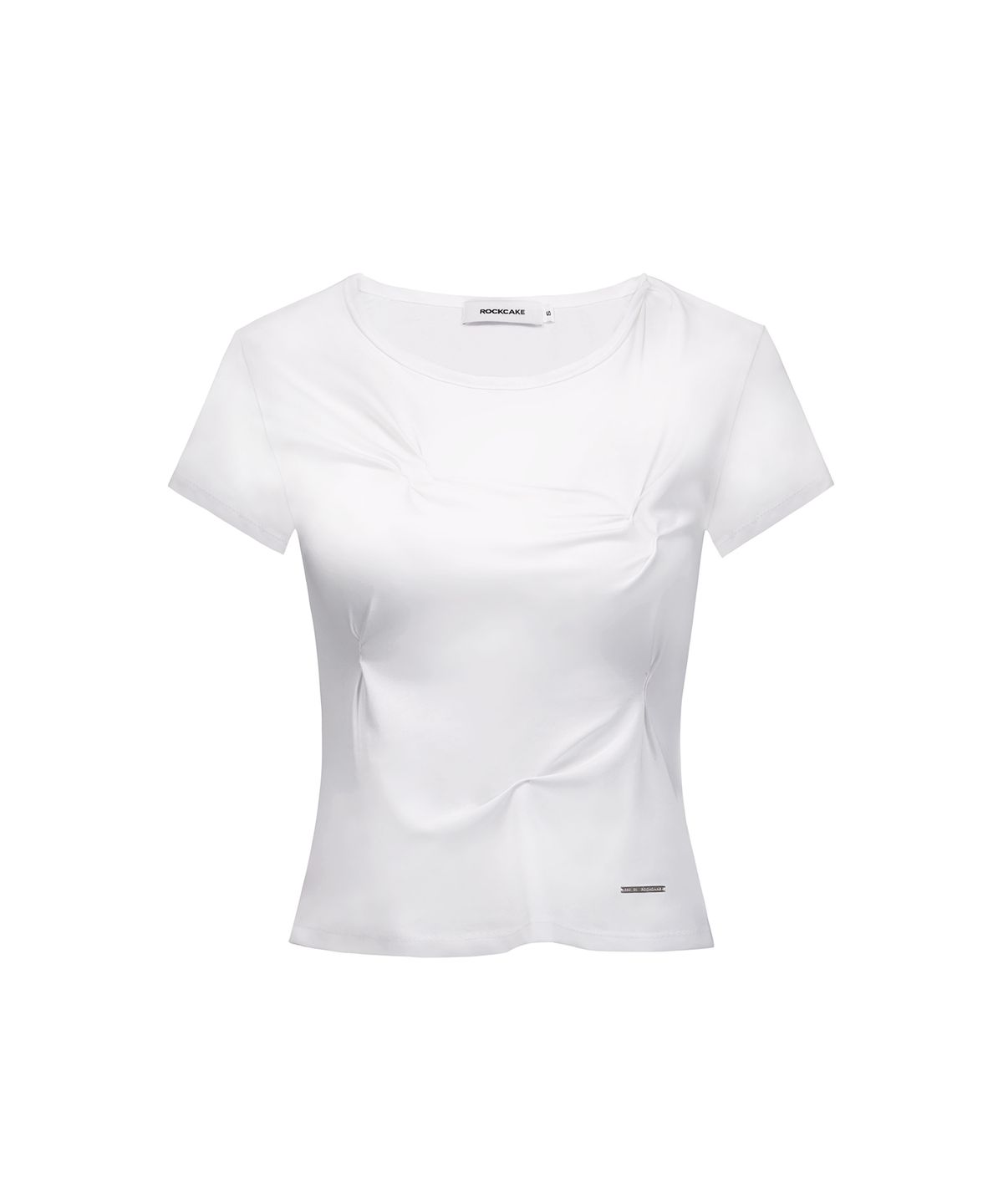 락케이크(ROCKCAKE) Pinched Top - White