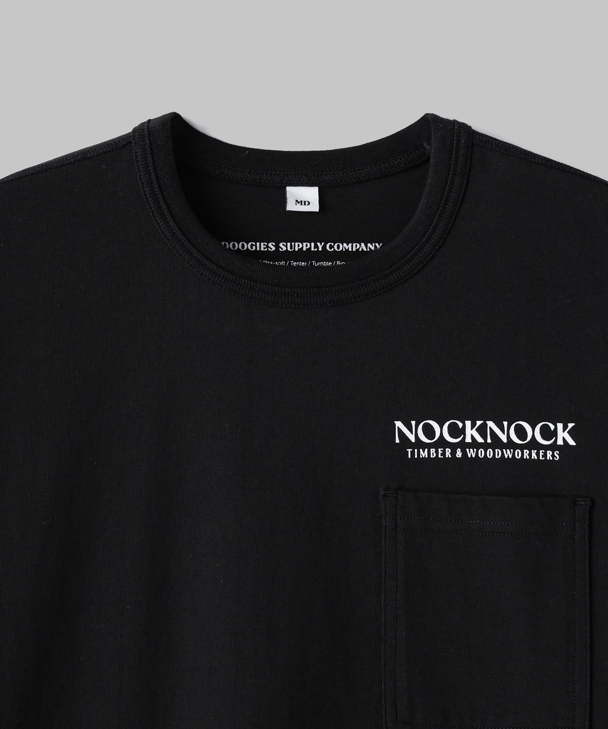두기스 서플라이 컴퍼니(DOOGIES SUPPLY CO) Loose Pocket Short Sleeve NN Logo Tee