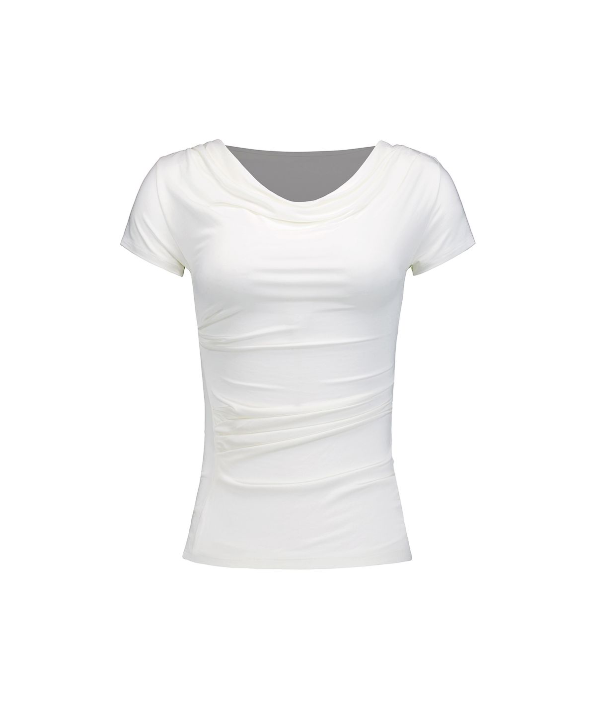 락케이크(ROCKCAKE) Drape Essential Top - White