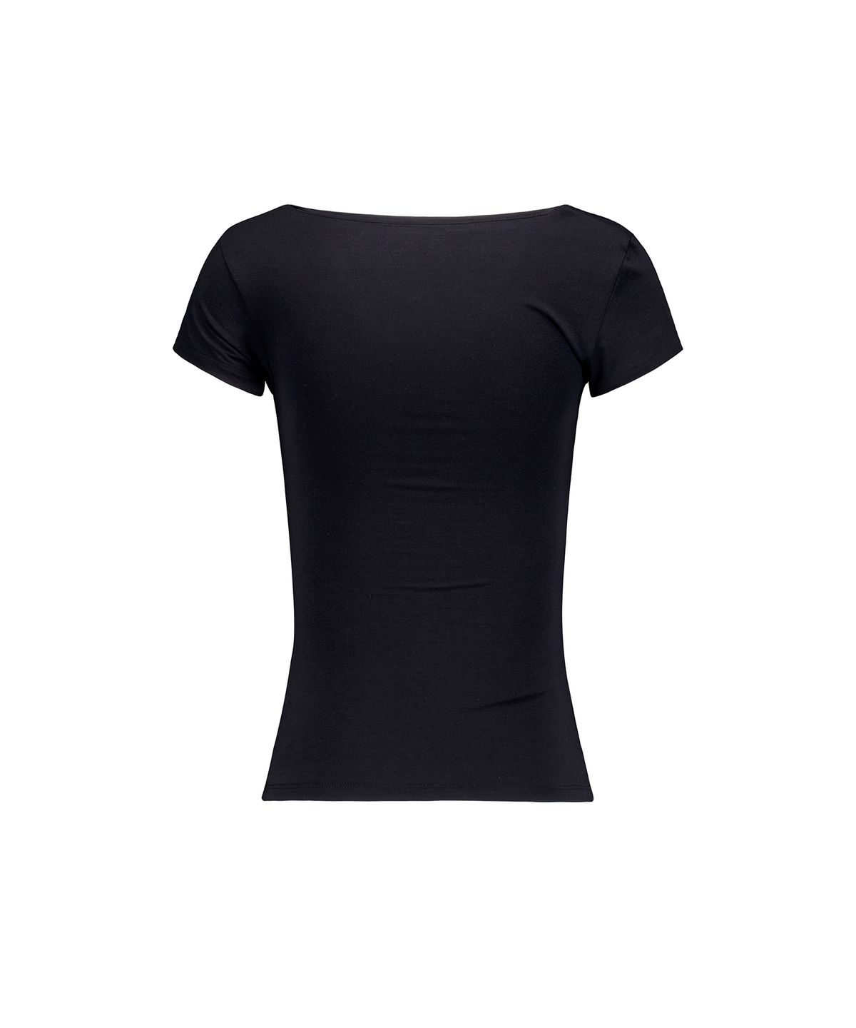 락케이크(ROCKCAKE) Drape Essential Top - Black