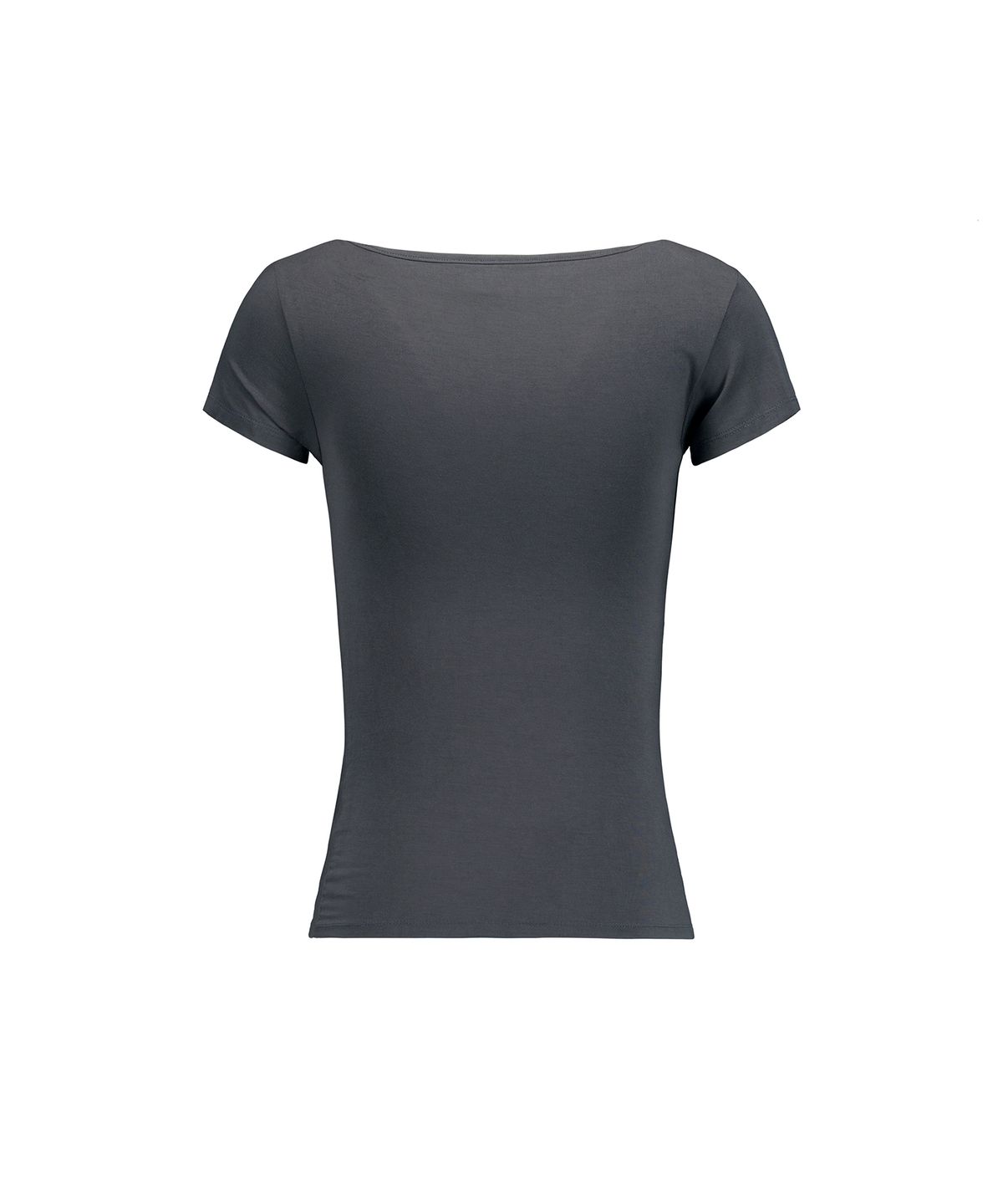 락케이크(ROCKCAKE) Drape Essential Top - Charcoal