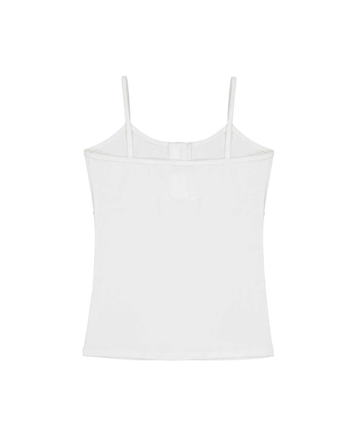 락케이크(ROCKCAKE) Contour Button Sleeveless - White