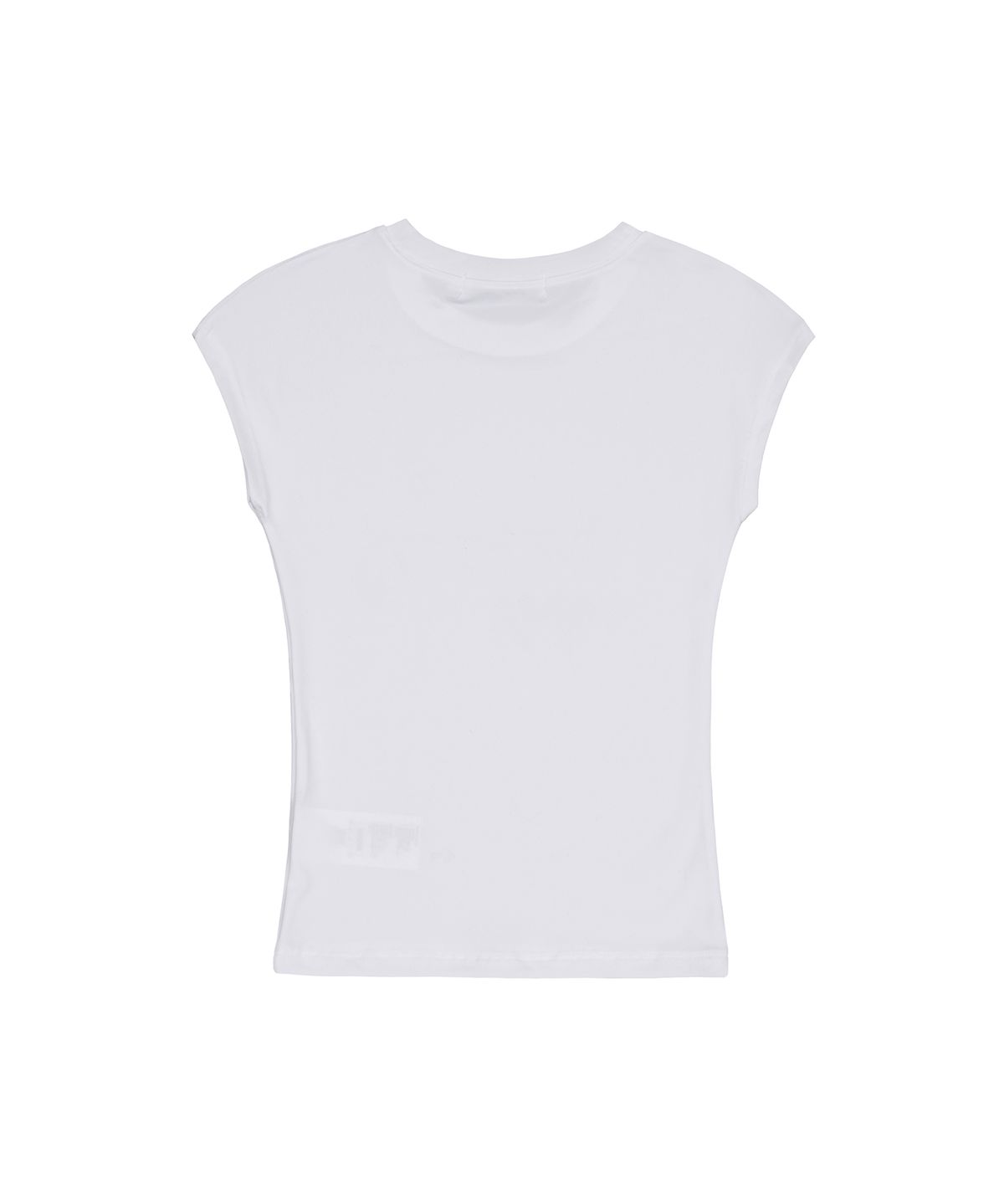 락케이크(ROCKCAKE) Aura Cap Sleeve Top - White