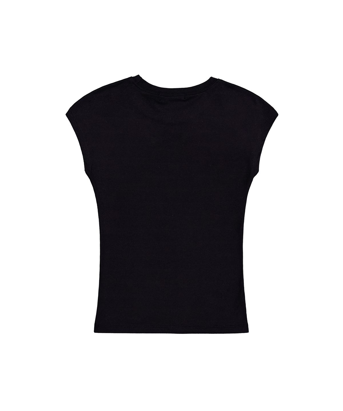 락케이크(ROCKCAKE) Aura Cap Sleeve Top - Black