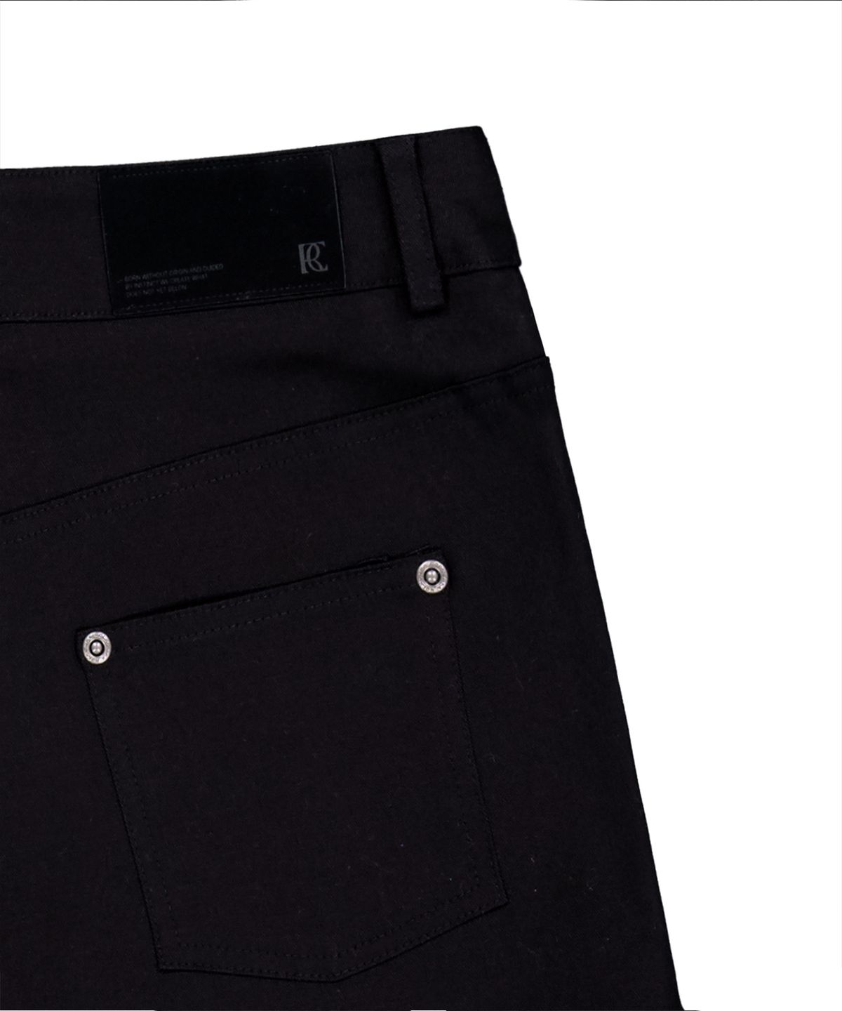 락케이크(ROCKCAKE) Front Button Wrap Skirt Shorts - Black