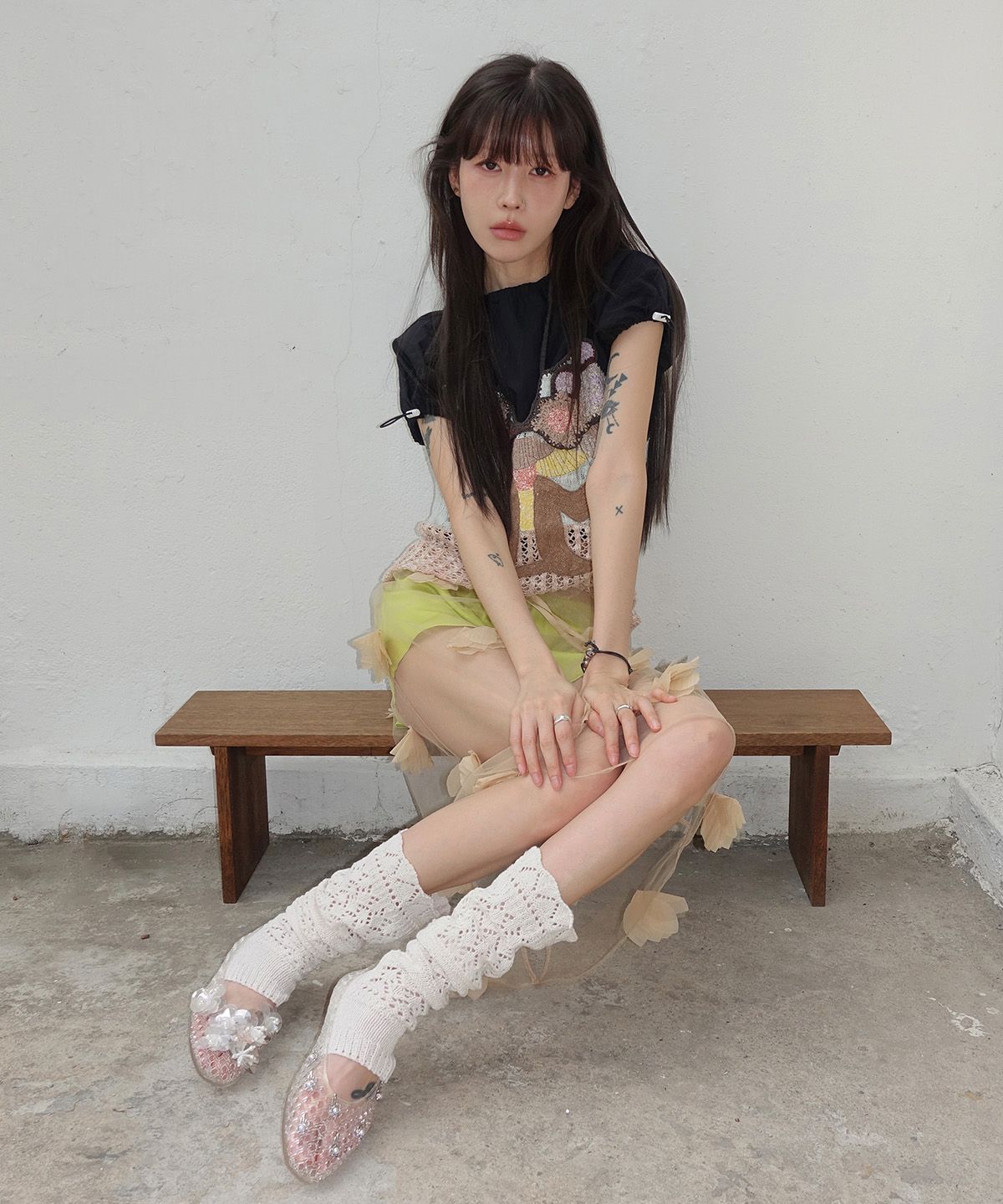 헤븐리젤리(HEAVENLY JELLY) [@p.jinjoooo SET] Allure Clear Clear