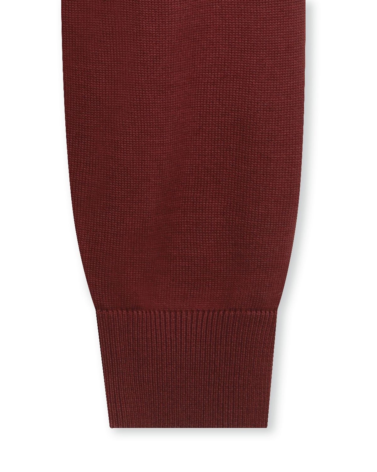 비슬로우(BESLOW) [비슬로우X데릭]LAYERED CREW NECK CARDIGAN BURGUNDY