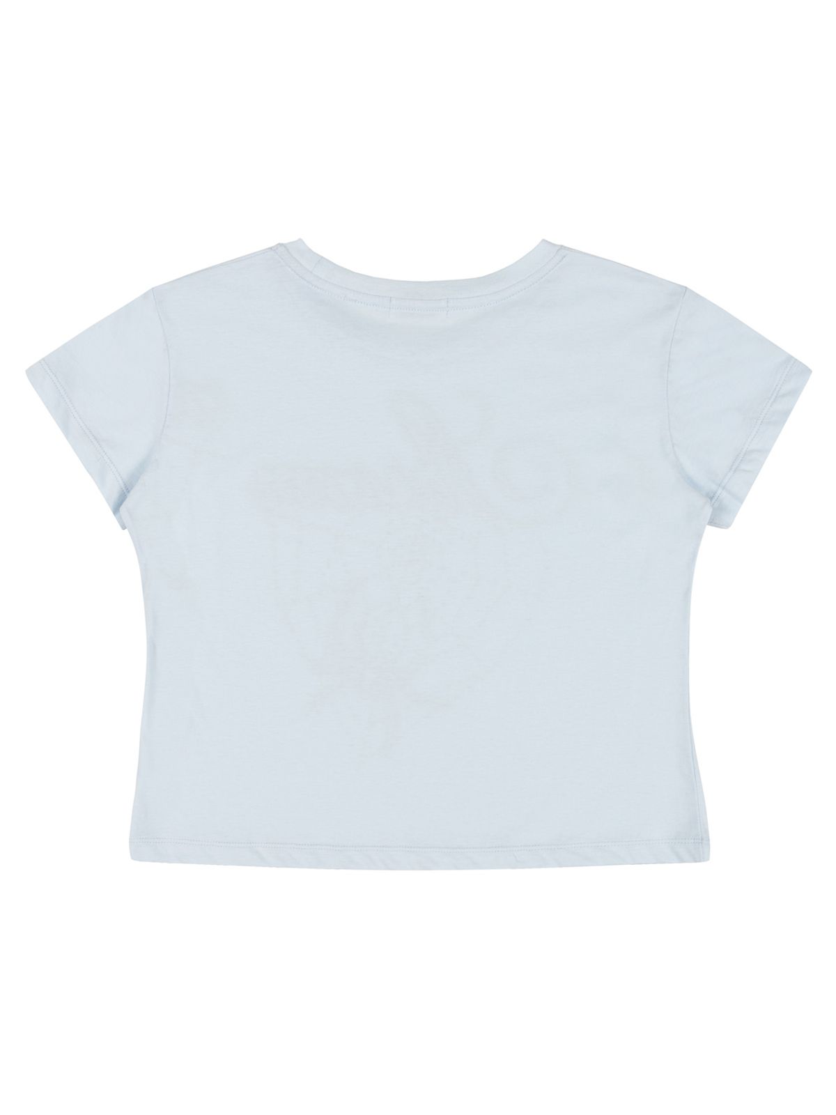 퓨레(PUREE) Crystal Shroom tee Baby blue