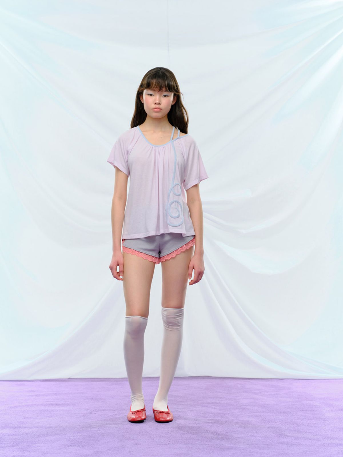 퓨레(PUREE) Mori top Pink