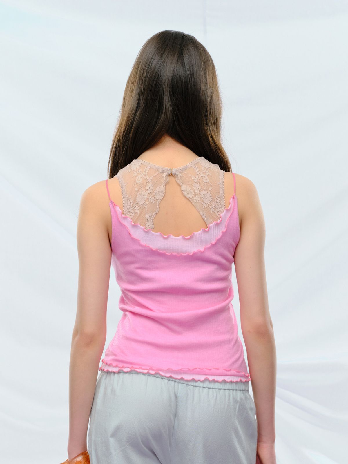 퓨레(PUREE) Mirage Tank Top Pink