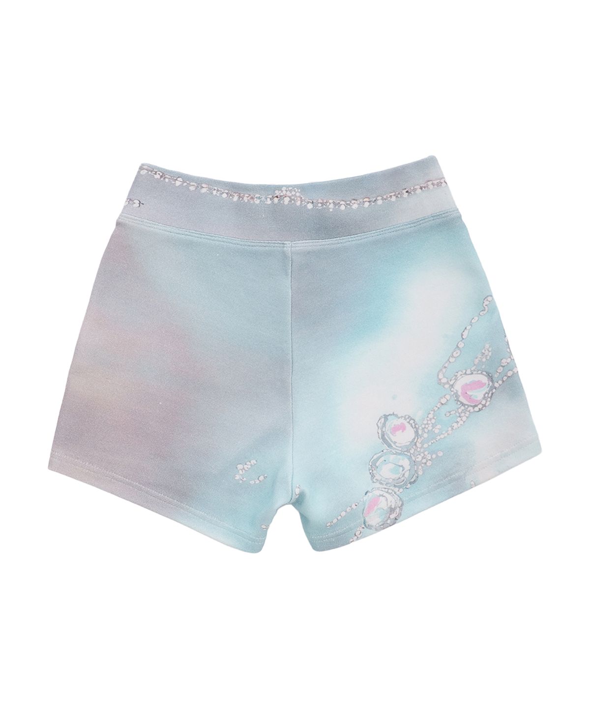 뮬립(MYULIP) GRAPHIC MICRO PANTS/SKYBLUE