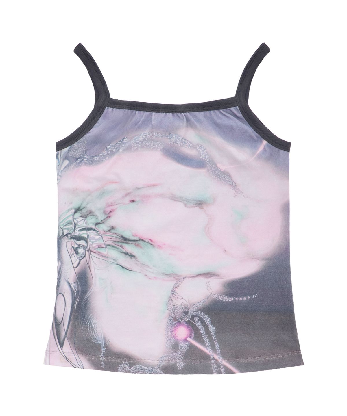 뮬립(MYULIP) GRAPHIC PRINT SLEEVELESS/NAVY
