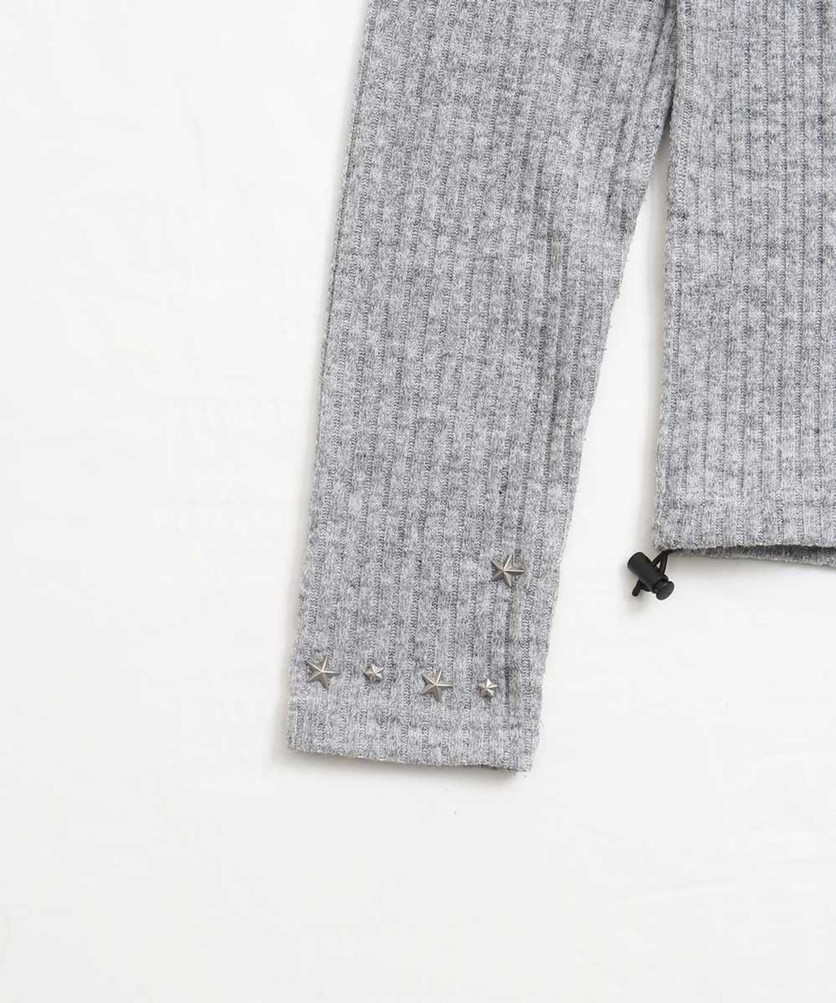 왓더파티(WHATTHEPARTY) Sword Crop Hoodie Zip-up - Gray