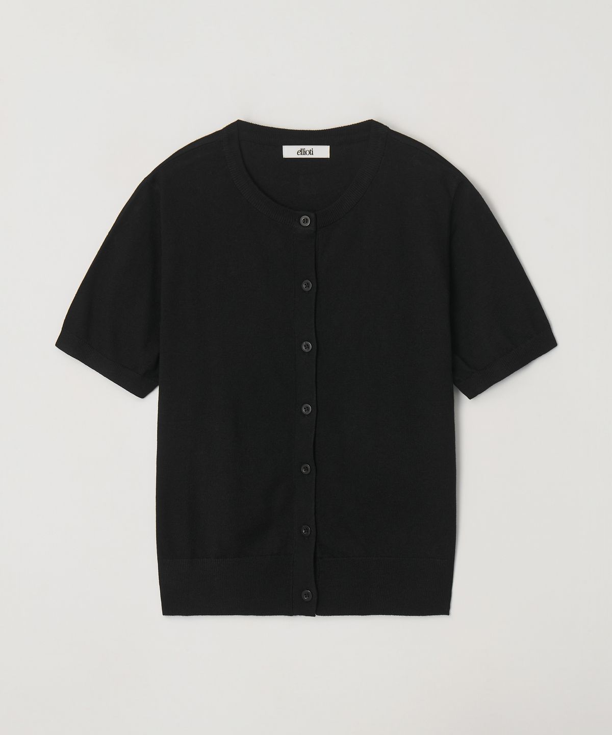 엘리오티(ELLIOTI) Pera Set-up Half Knit Ts_3Color