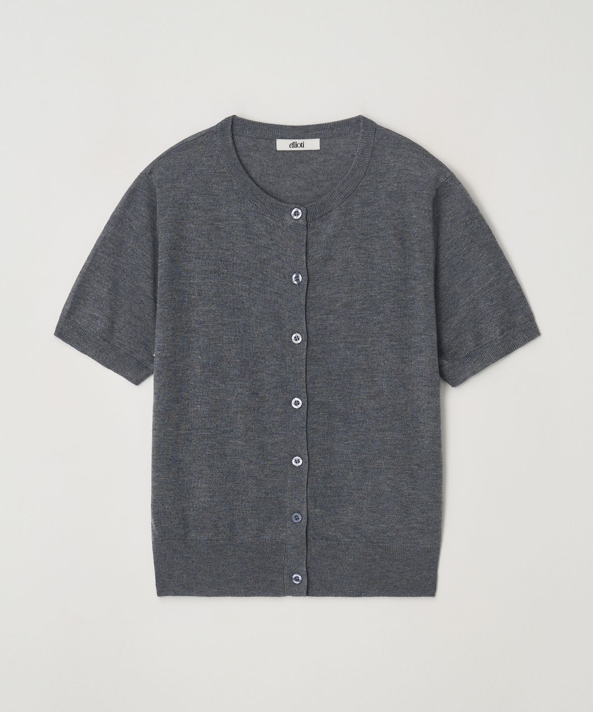 엘리오티(ELLIOTI) Pera Set-up Half Knit Ts_3Color