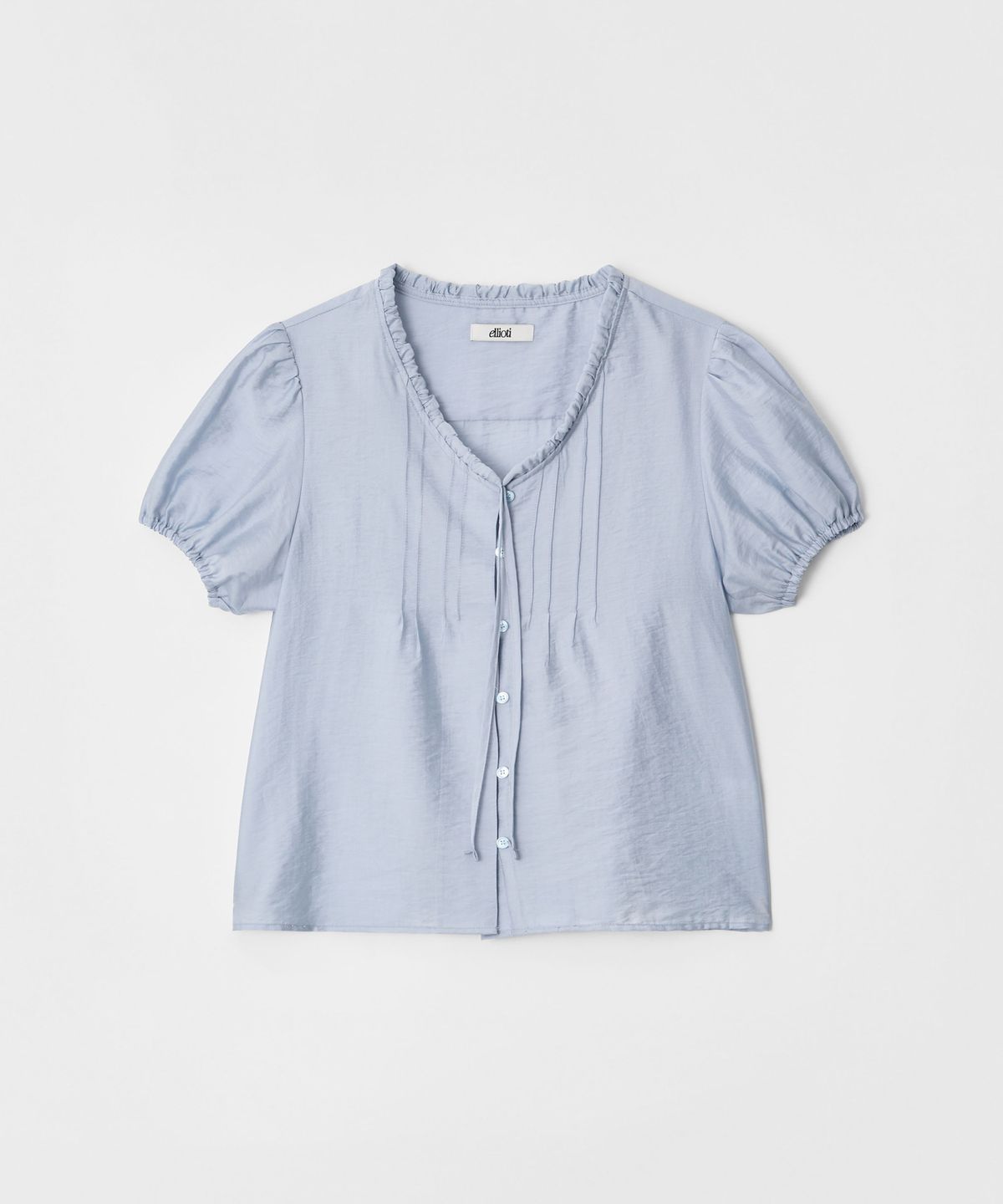 엘리오티(ELLIOTI) Deline Sheer Blouse_3Color