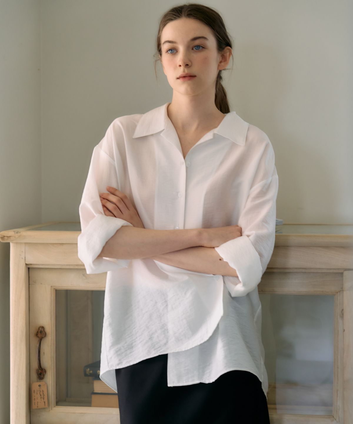 엘리오티(ELLIOTI) Noel Convertible Wrap Shirts_3Color