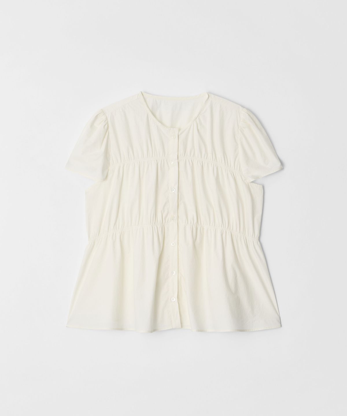 엘리오티(ELLIOTI) Rena Smocked Blouse_3Color