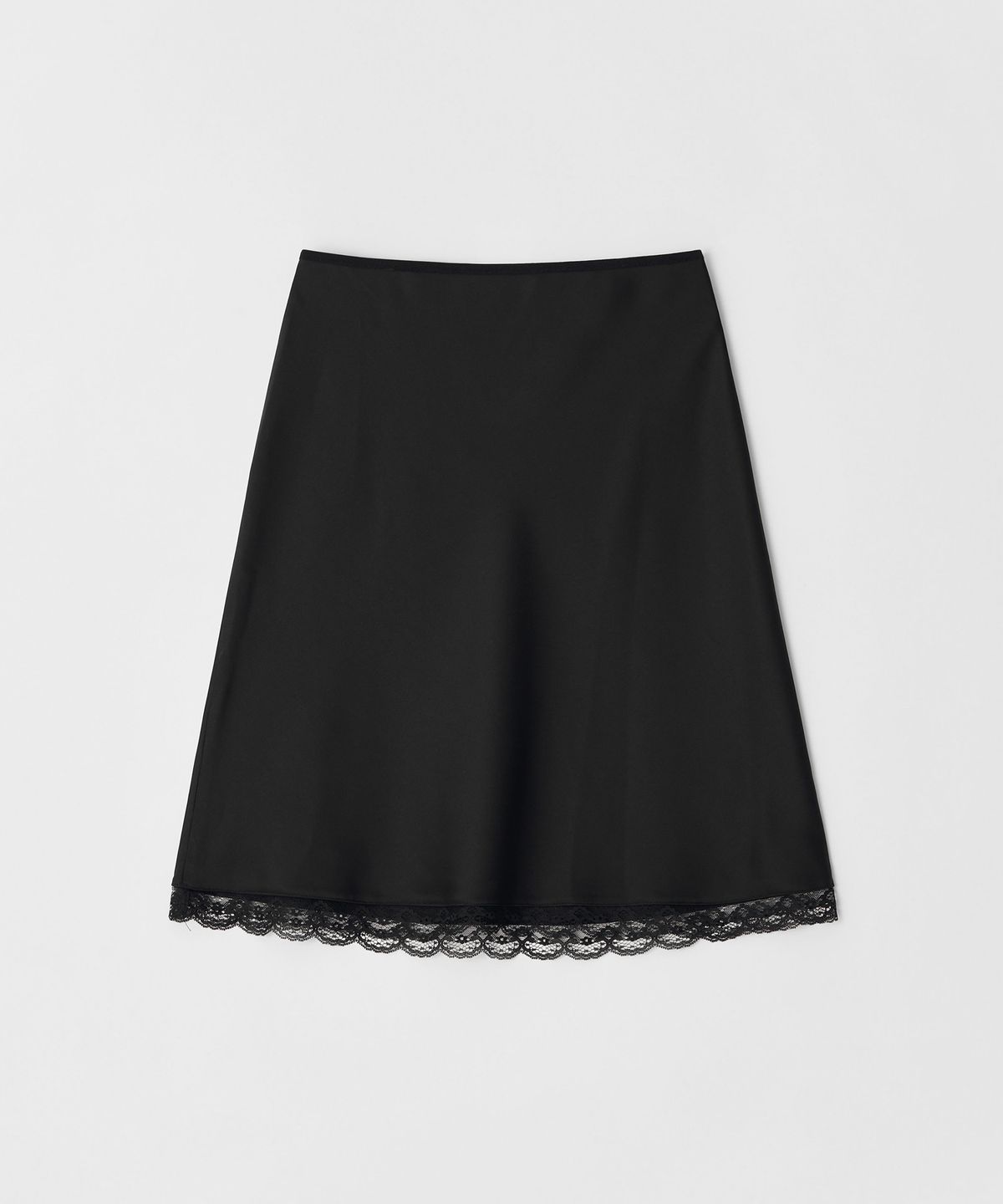 엘리오티(ELLIOTI) Celia midi Sateen Skirt_3Color