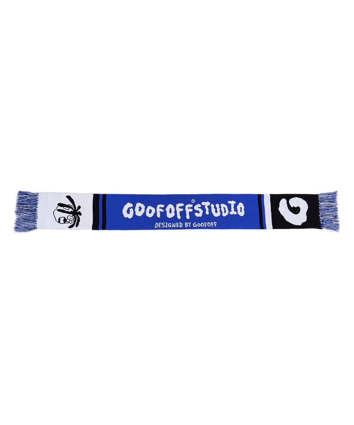 구프오프스튜디오(GOOFOFFSTUDIO) GOFS 메인 로고 머플러 - 블루