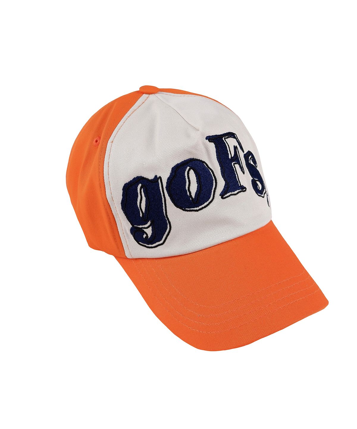 구프오프스튜디오(GOOFOFFSTUDIO) GOFS 로고 캡 - 오렌지