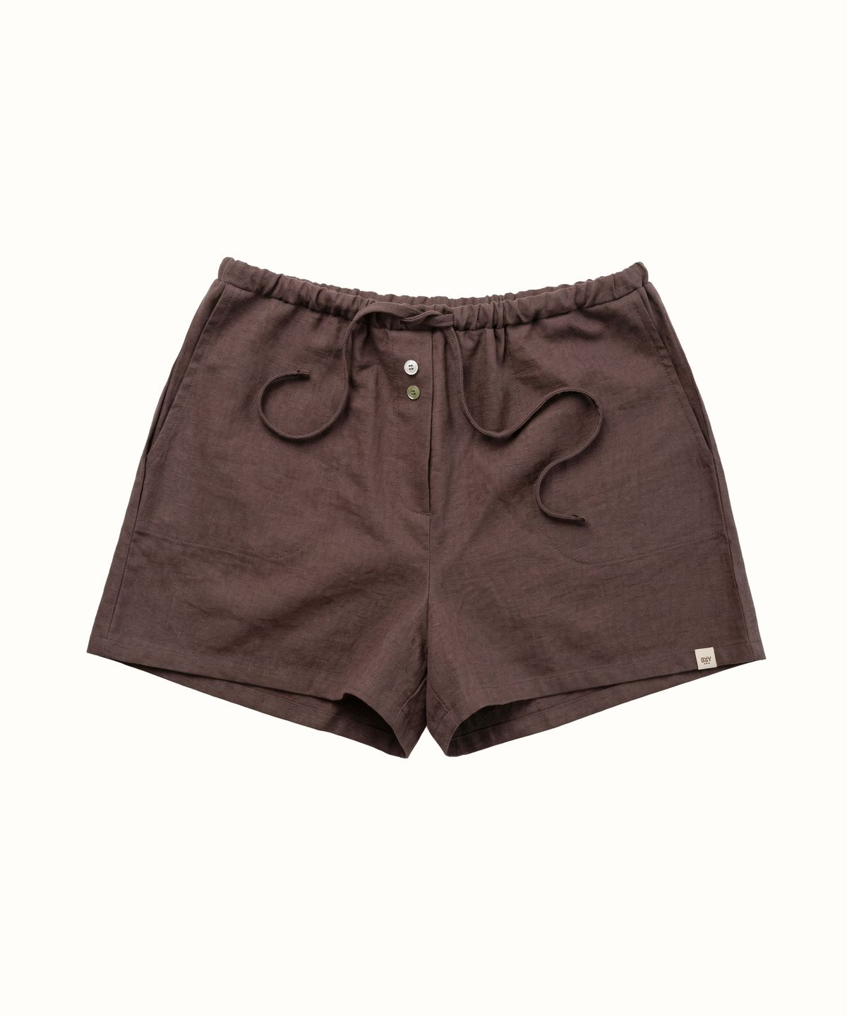 부오이(BUOY) Rye Linen Shorts