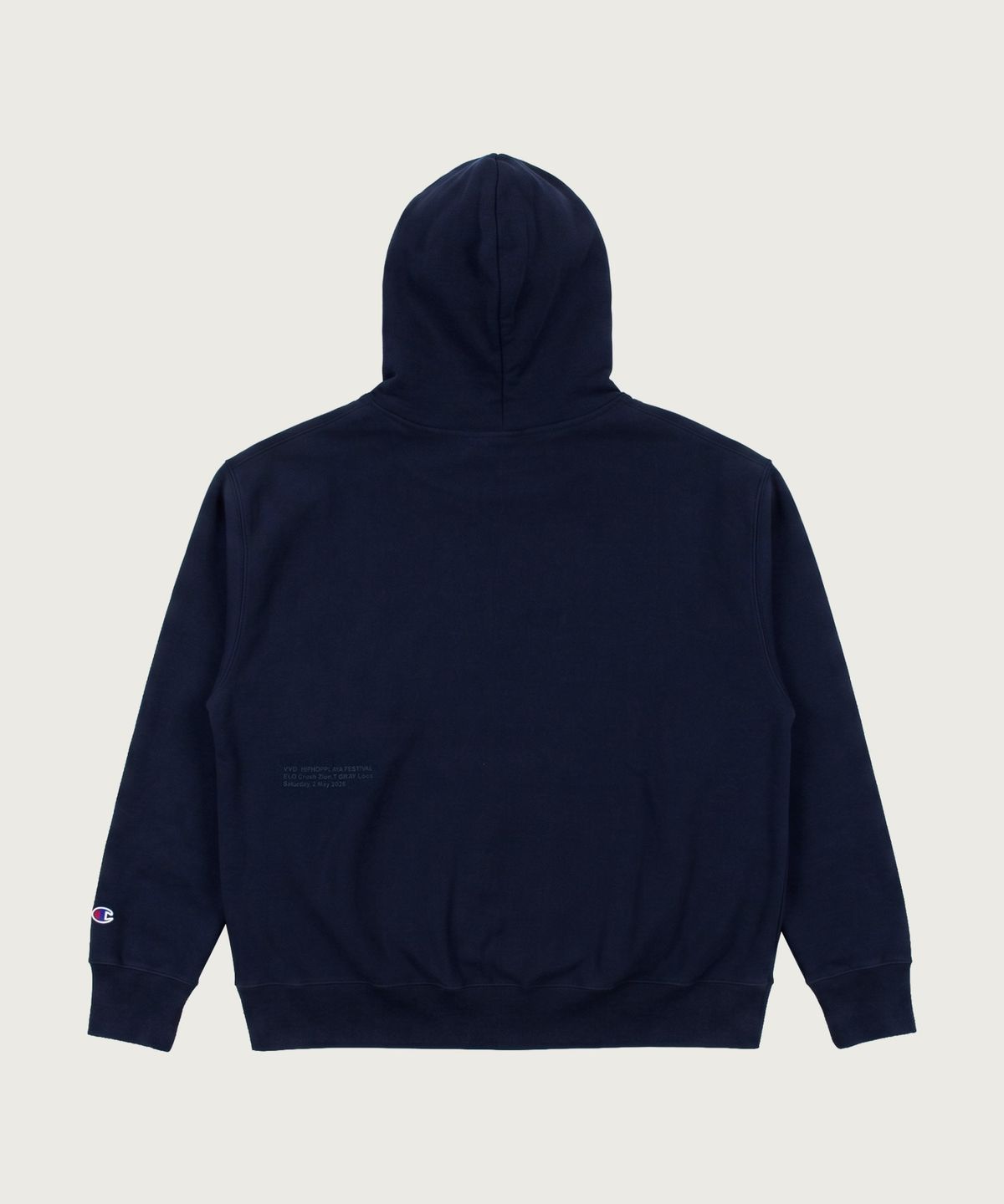 챔피온(CHAMPION) 챔피온 X VVD 그래픽 후드 티셔츠 Navy
