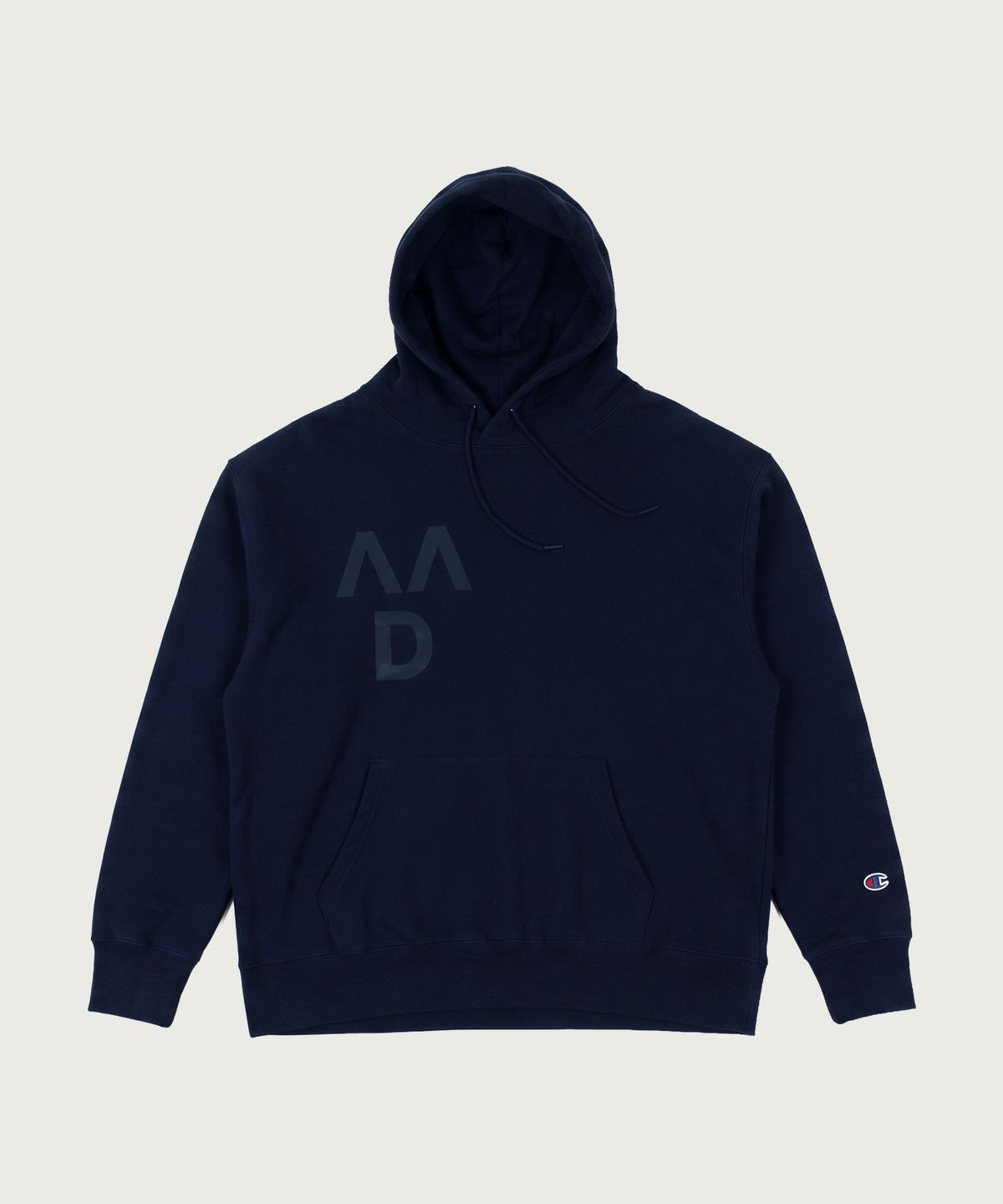 챔피온(CHAMPION) 챔피온 X VVD 그래픽 후드 티셔츠 Navy