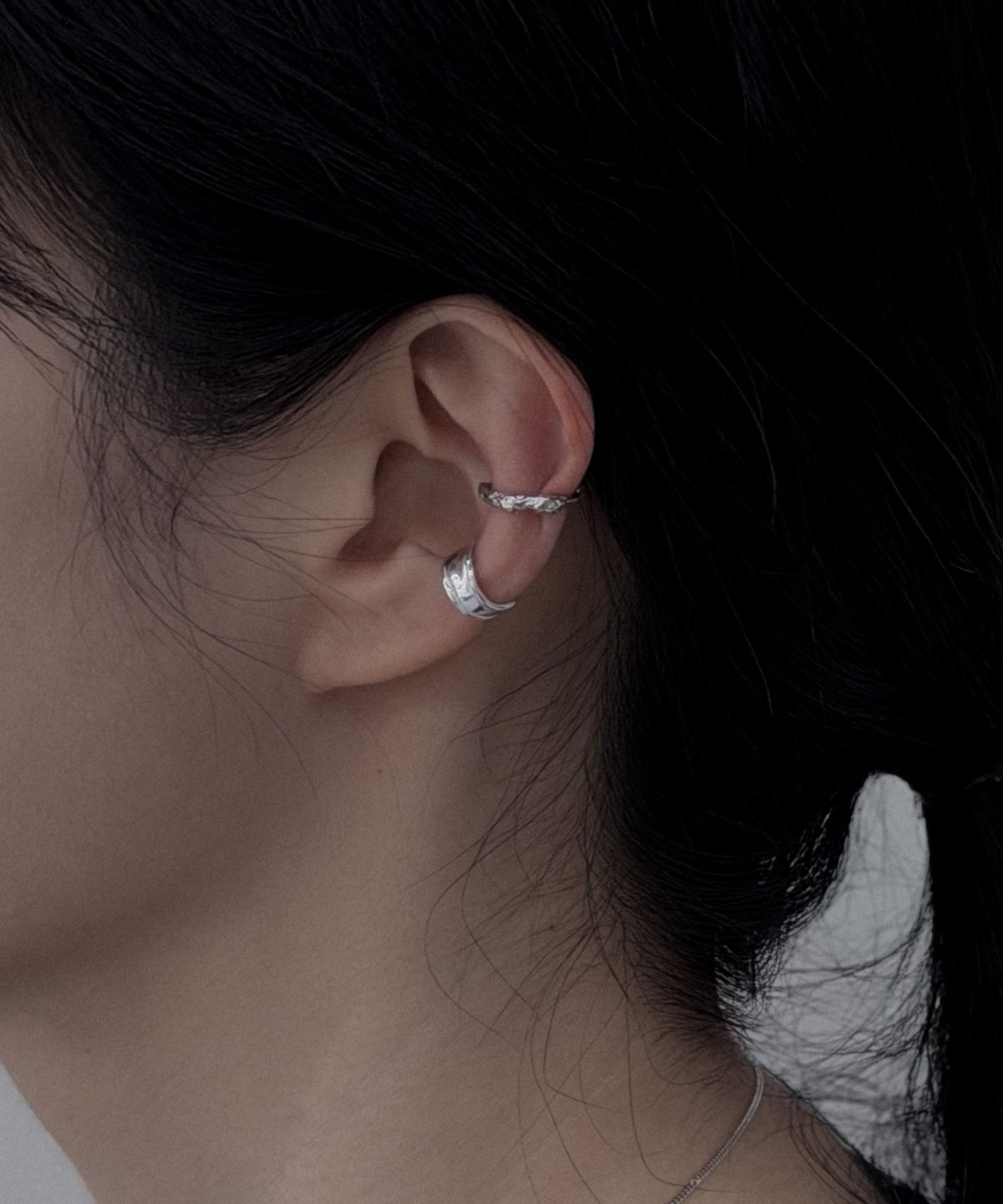 노시스(KNOSIS) [925 silver] 스웰 이어커프