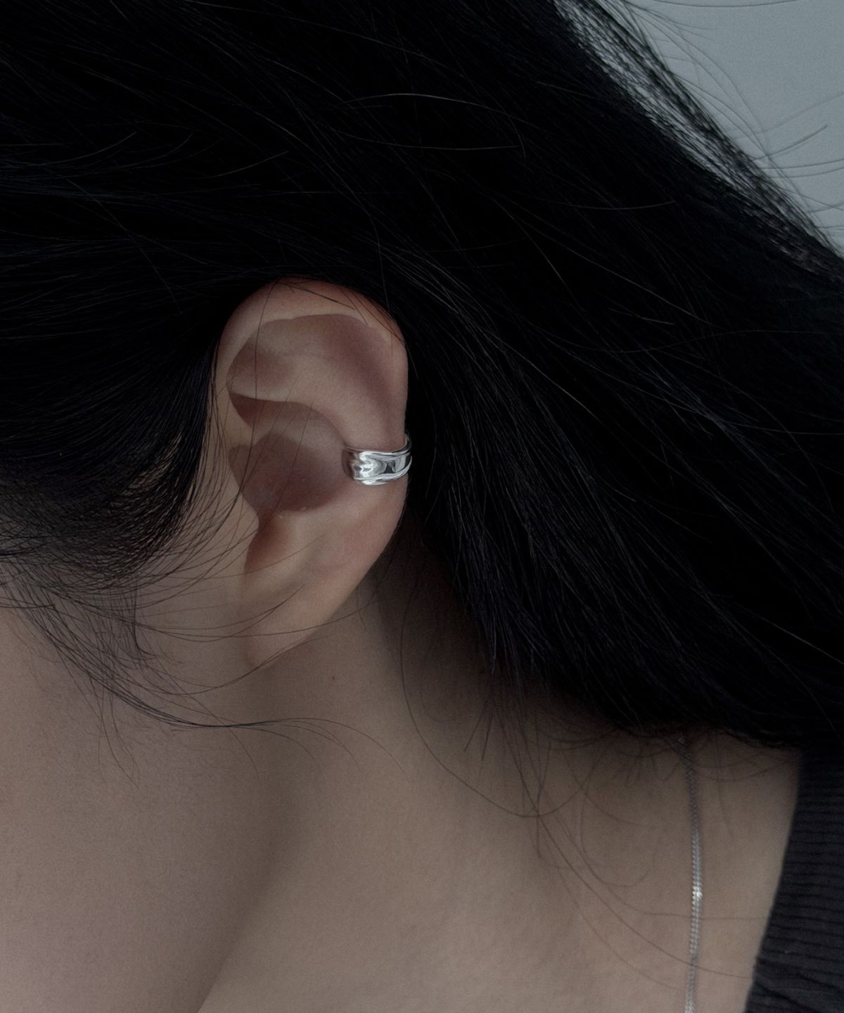 노시스(KNOSIS) [925 silver] 스웰 이어커프