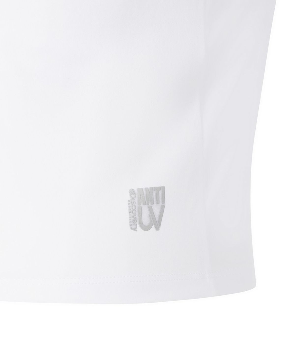 디스커버리 익스페디션(DISCOVERY EXPEDITION) 여성 반팔 크롭 래쉬가드 (WHITE)