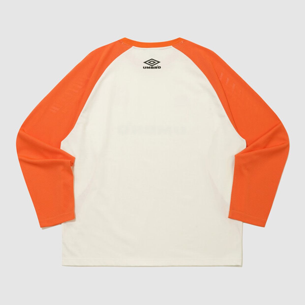 엄브로(UMBRO) HBL 풋볼 푸치보우 컬러블럭 긴팔 티셔츠 오렌지 UR221CRL51