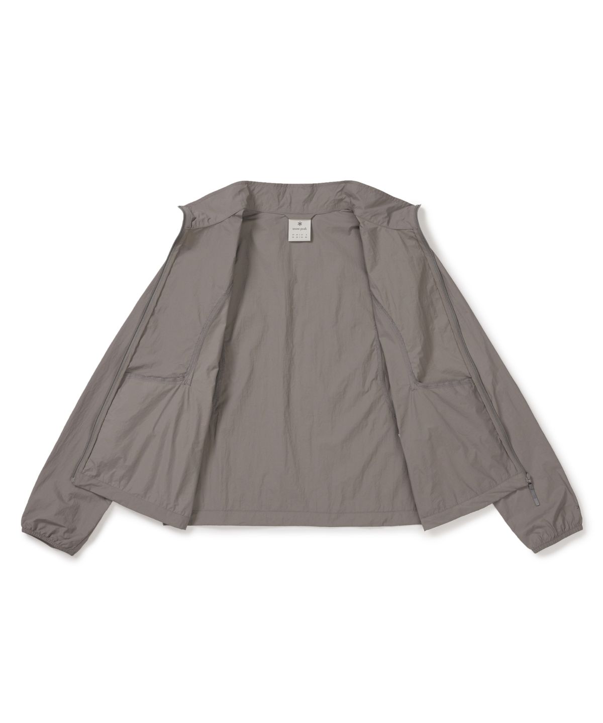 스노우피크 어패럴(SNOWPEAK APPAREL) 피코 선블록 초경량 여성 스탠드넥 바람막이 (S26MWTWB77) Vintage Gray