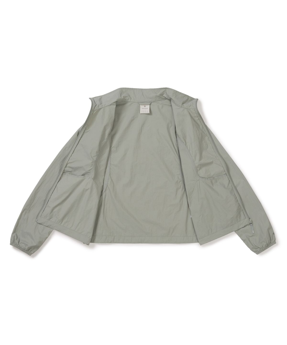 스노우피크 어패럴(SNOWPEAK APPAREL) 피코 선블록 초경량 여성 스탠드넥 바람막이 (S26MWTWB77) Light Khaki