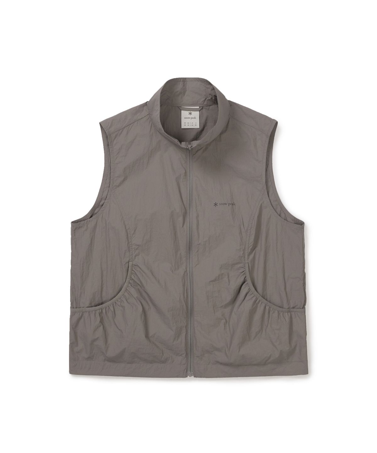 스노우피크 어패럴(SNOWPEAK APPAREL) 피코 선블록 초경량 여성 스탠드넥 베스트 (S26MWTVE77) Vintage Gray
