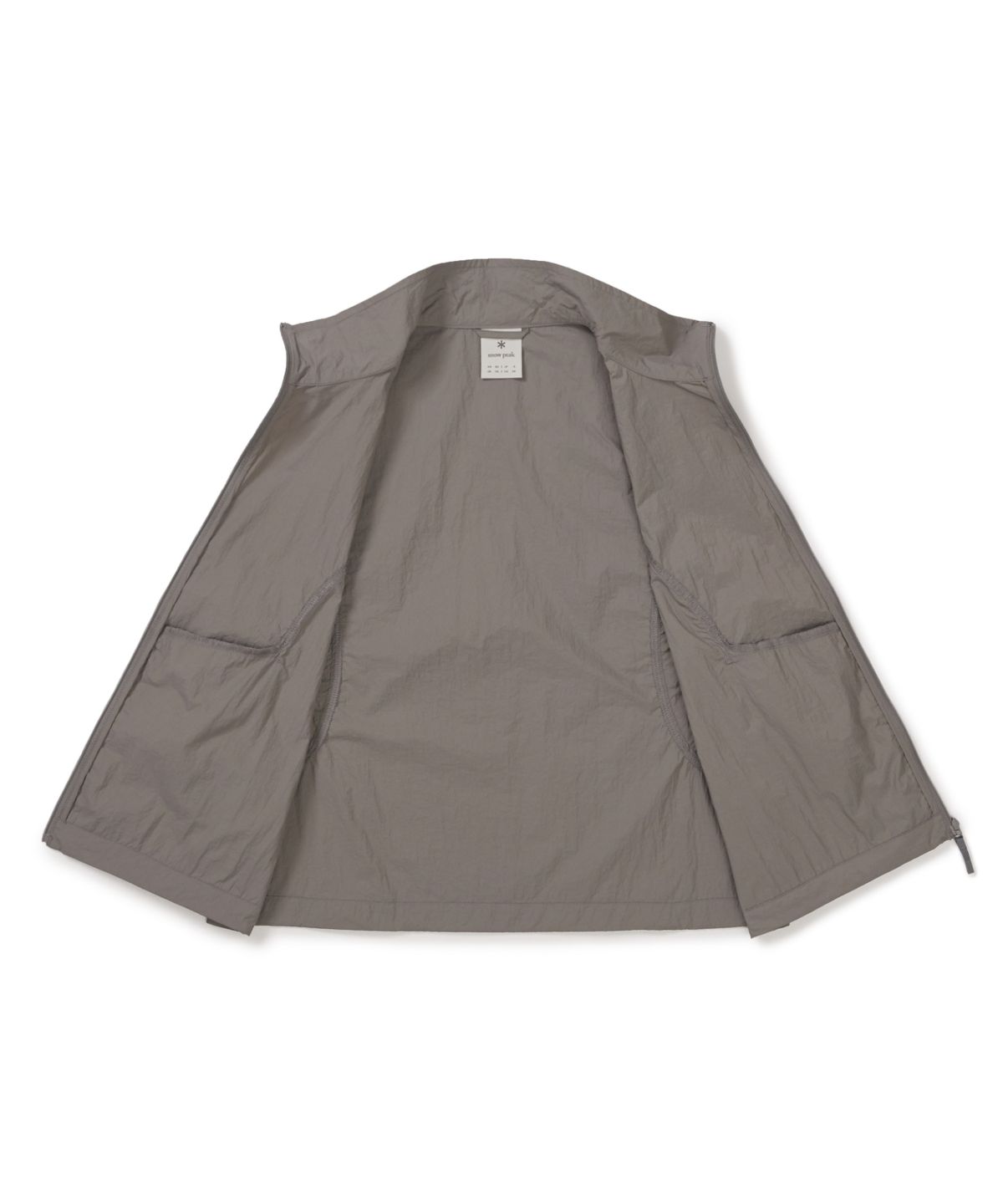 스노우피크 어패럴(SNOWPEAK APPAREL) 피코 선블록 초경량 여성 스탠드넥 베스트 (S26MWTVE77) Vintage Gray