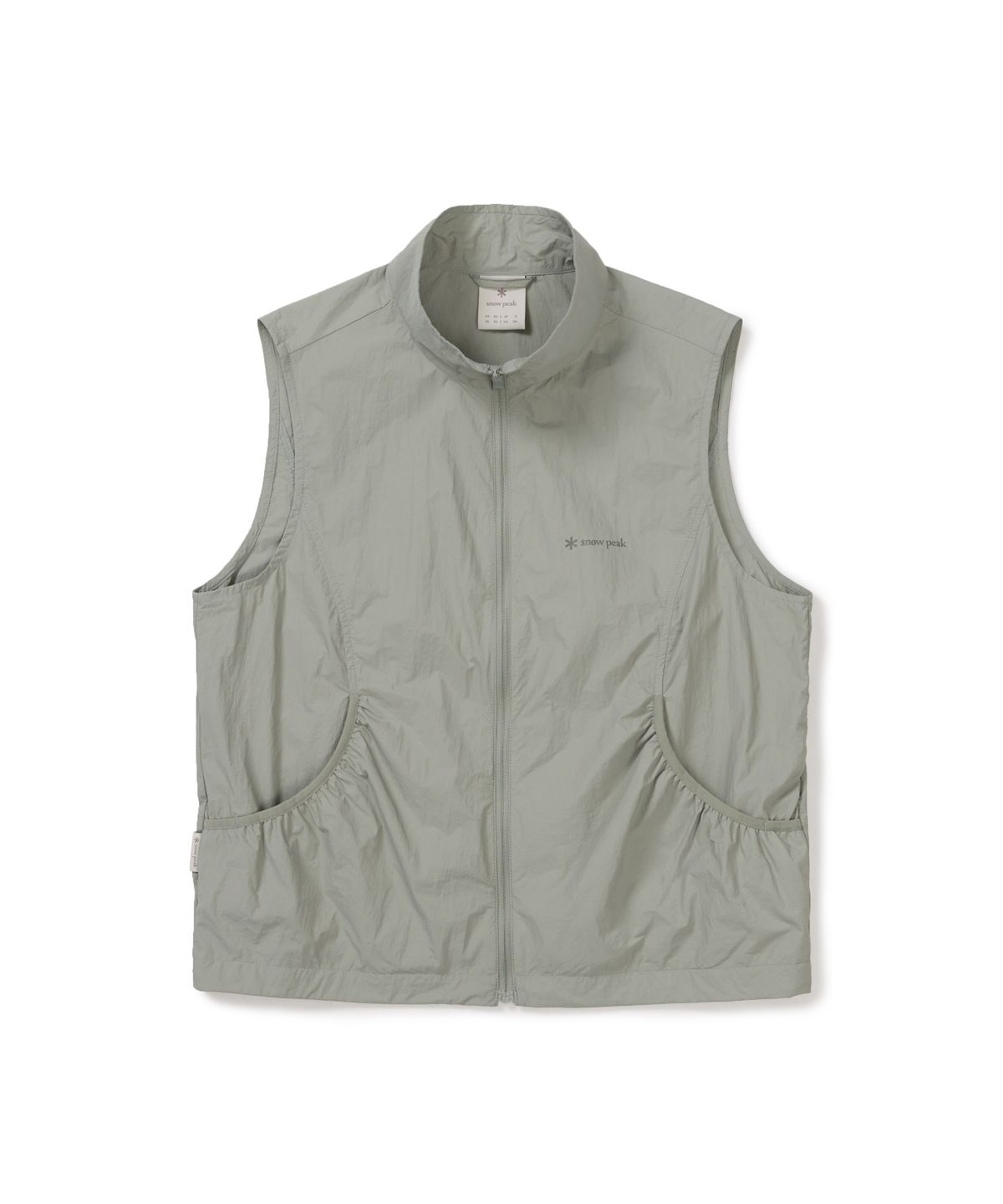 스노우피크 어패럴(SNOWPEAK APPAREL) 피코 선블록 초경량 여성 스탠드넥 베스트 (S26MWTVE77) Light Khaki