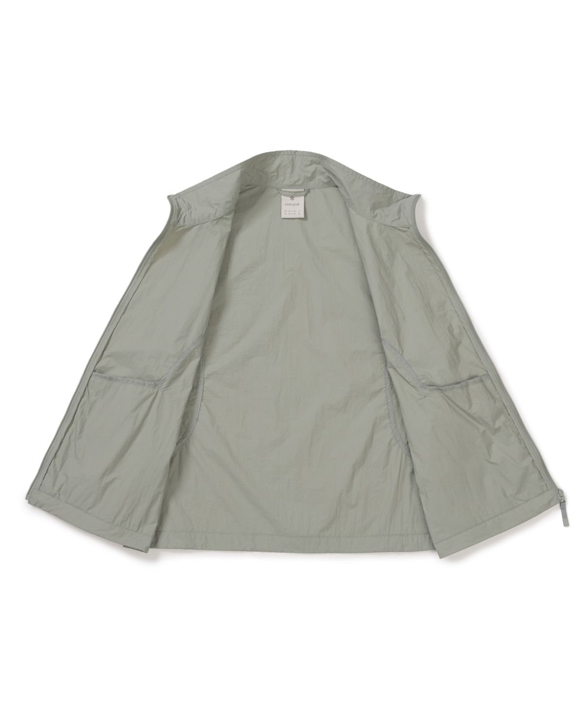 스노우피크 어패럴(SNOWPEAK APPAREL) 피코 선블록 초경량 여성 스탠드넥 베스트 (S26MWTVE77) Light Khaki