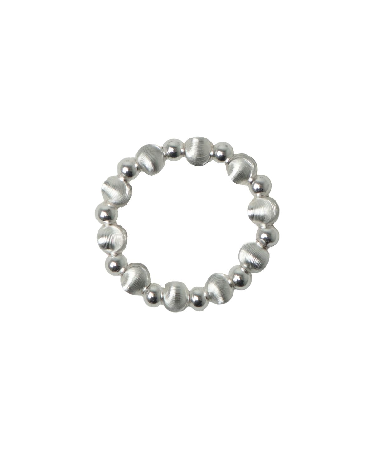 하스(HAS) [Silver 925] HMS013 Wave Ball Ring