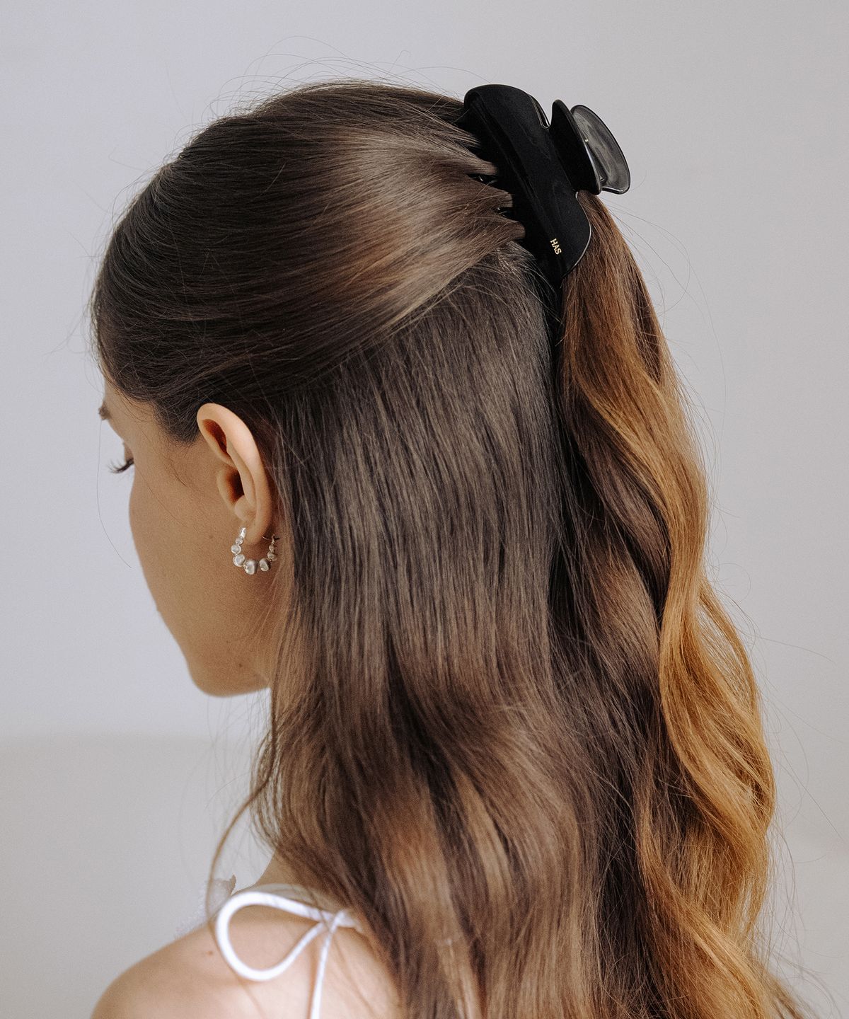하스(HAS) HMS006 Soft Curve Hairclip