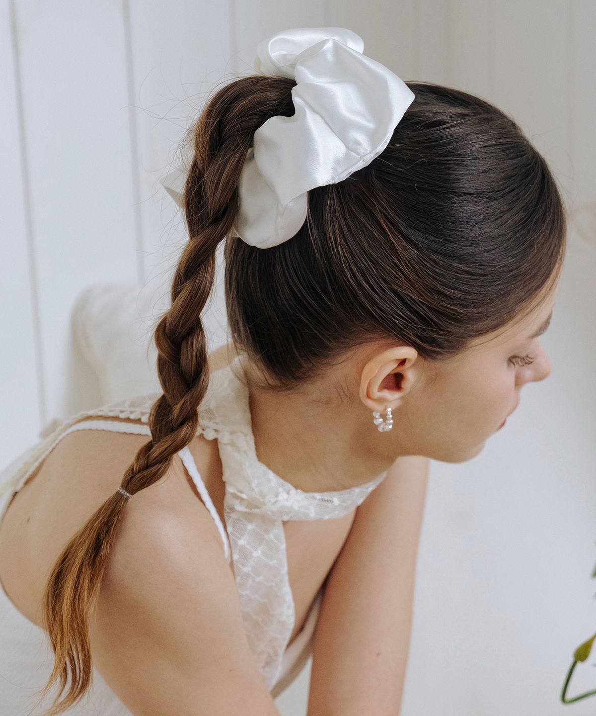 하스(HAS) HMS003 Satin Smooth Scrunchie