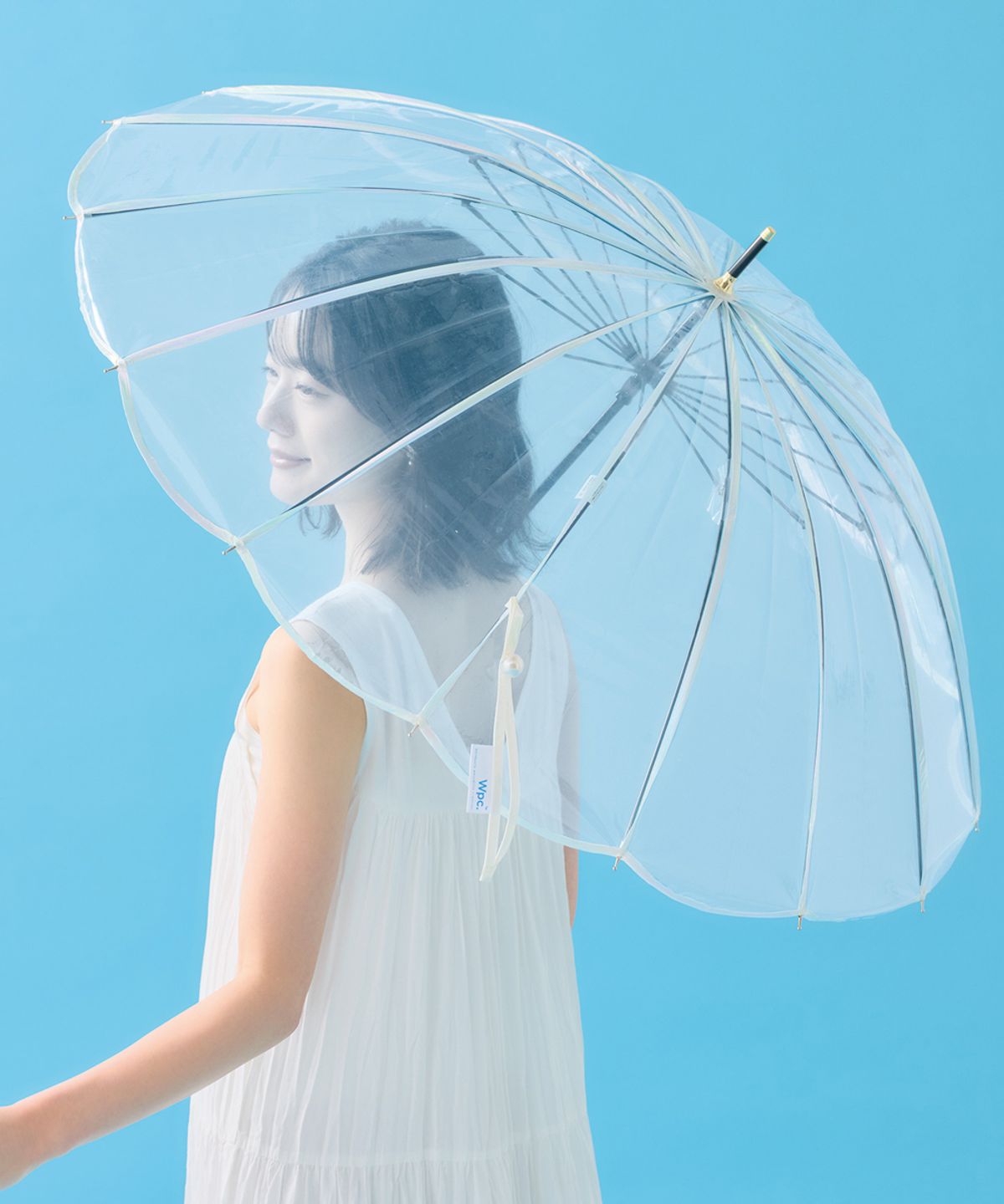 더블유피씨(W.P.C) Wpc.우산 머메이드 비닐 장우산 PT-072-001