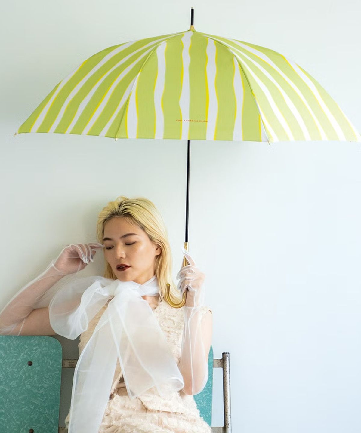 더블유피씨(W.P.C) Wpc.우산 늬앙스 스트라이프 장우산 5038-06-001