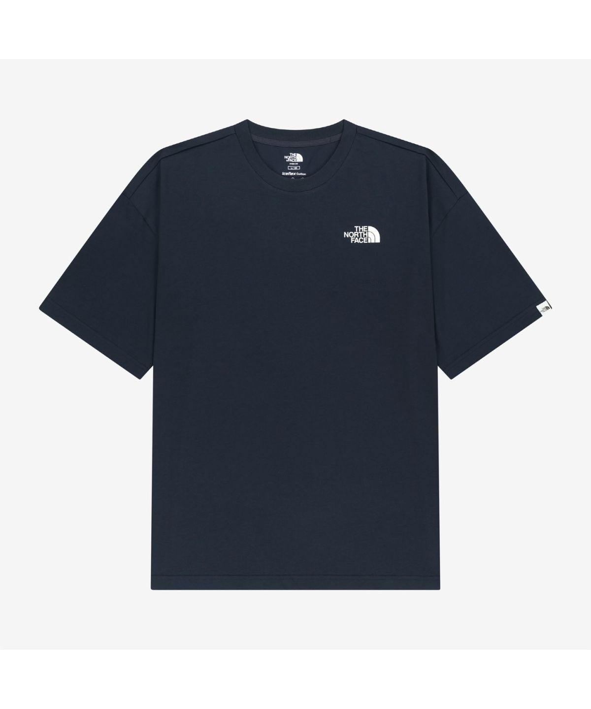 노스페이스(THE NORTH FACE) NT7US07J 와일드플라워 반팔 티 NAVY