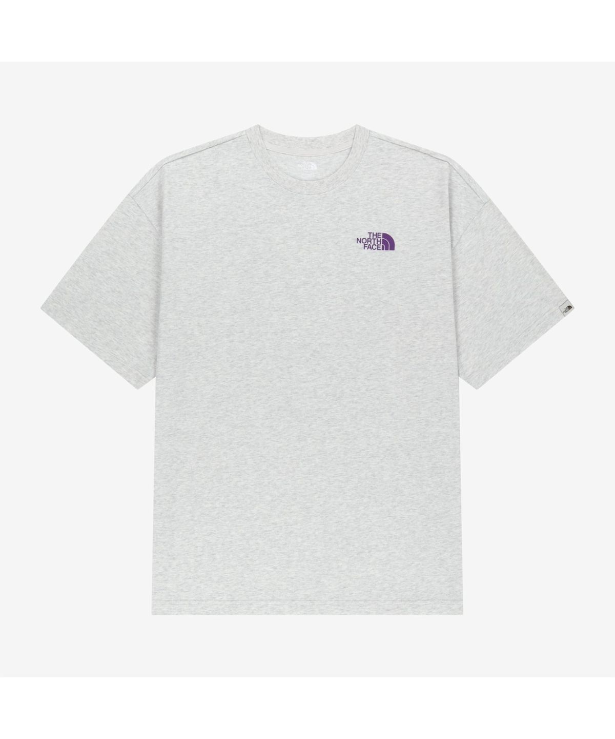 노스페이스(THE NORTH FACE) NT7US07L 화이트라벨 와일드플라워 반팔 티 OATMEAL