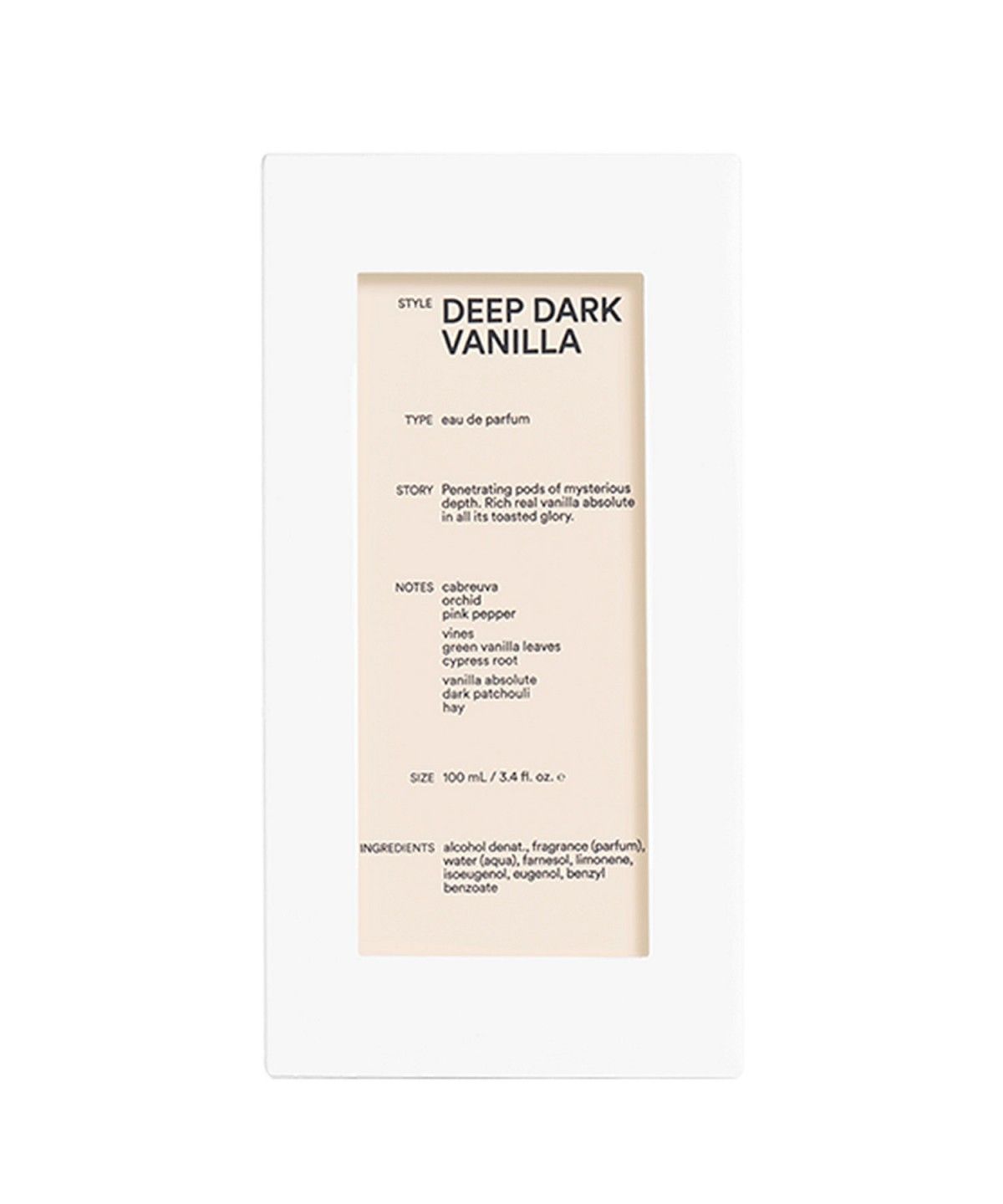 디에스앤더가(DS&DURGA) 딥 다크 바닐라 오드퍼퓸 100ml