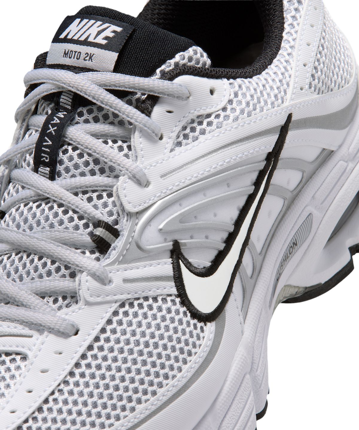 나이키(NIKE) 에어 맥스 모토 2K M - 화이트:블랙:울프 그레이:메탈릭 실버 / IR1476-100