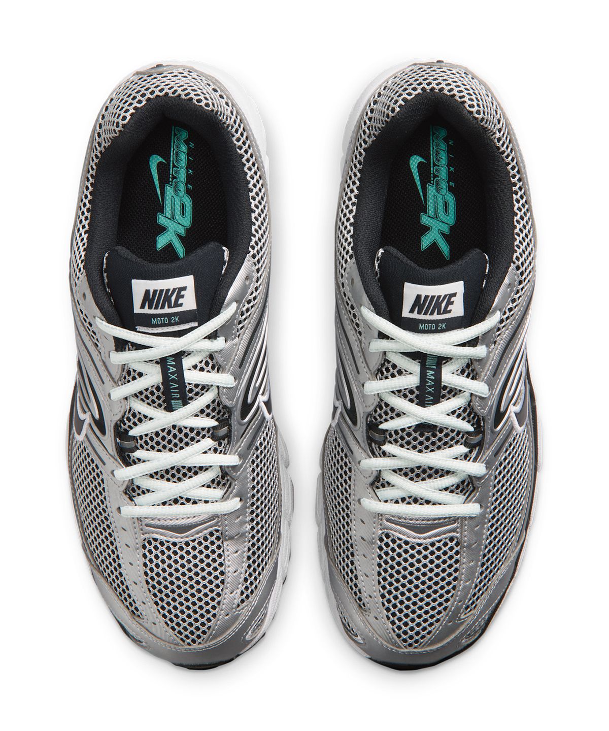 나이키(NIKE) 에어 맥스 모토 2K M - 오프 화이트:메탈릭 실버:하이퍼 터콰이즈:블랙 / IR1476-101