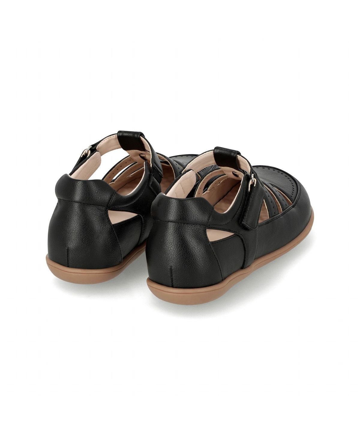 엘칸토(ELCANTO) 마쯔 여성 펀칭디테일 케이지 오픈 슈즈 2.5cm LCWC93M613