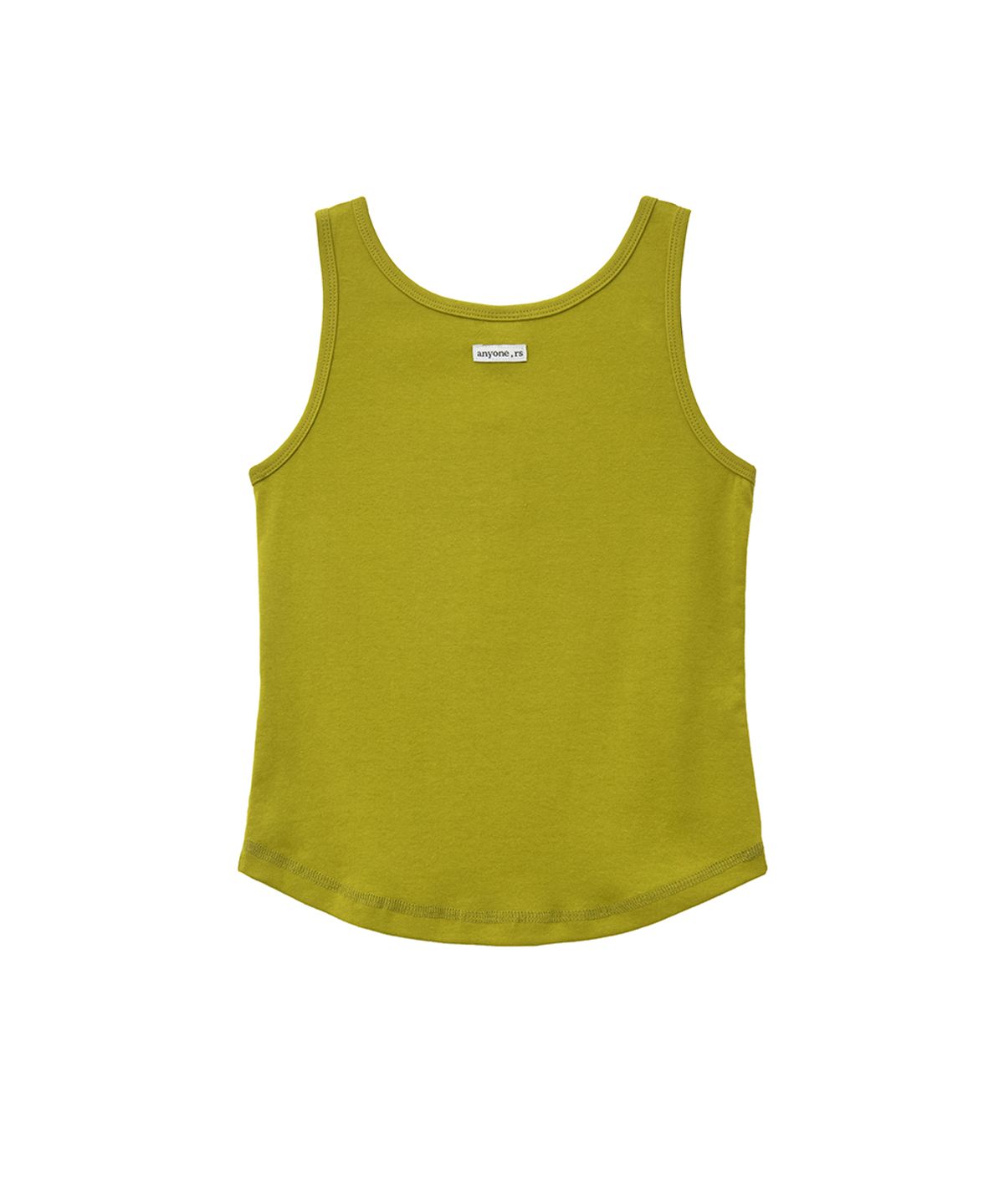 렌세(RENSE) Button Henley Neck Sleeveless Olive